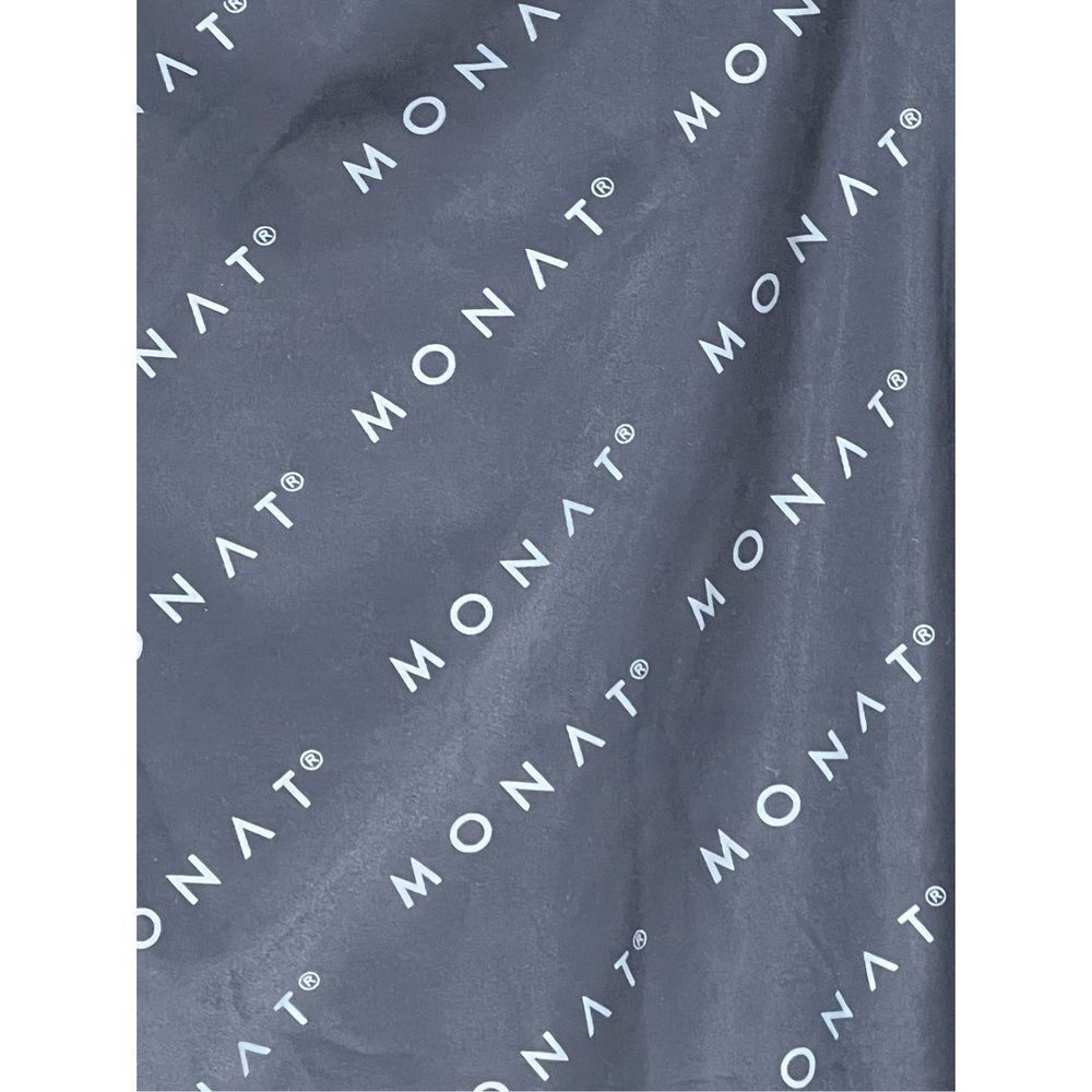 Monat Women’s High Neck All Over Logo Print Bodysuit Black Size Large NW… - Picture 7 of 7